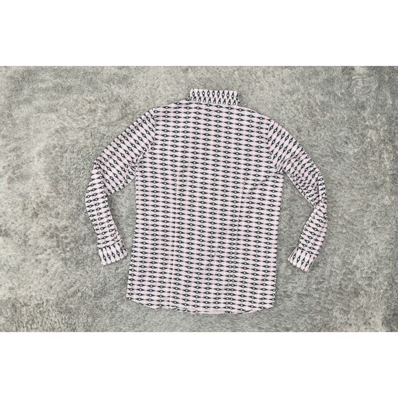 Cruel Girl Pink Snap Button-Up 100% Cotton Shirt, 2XL Girls Western Long Sleeve - Picture 3 of 8